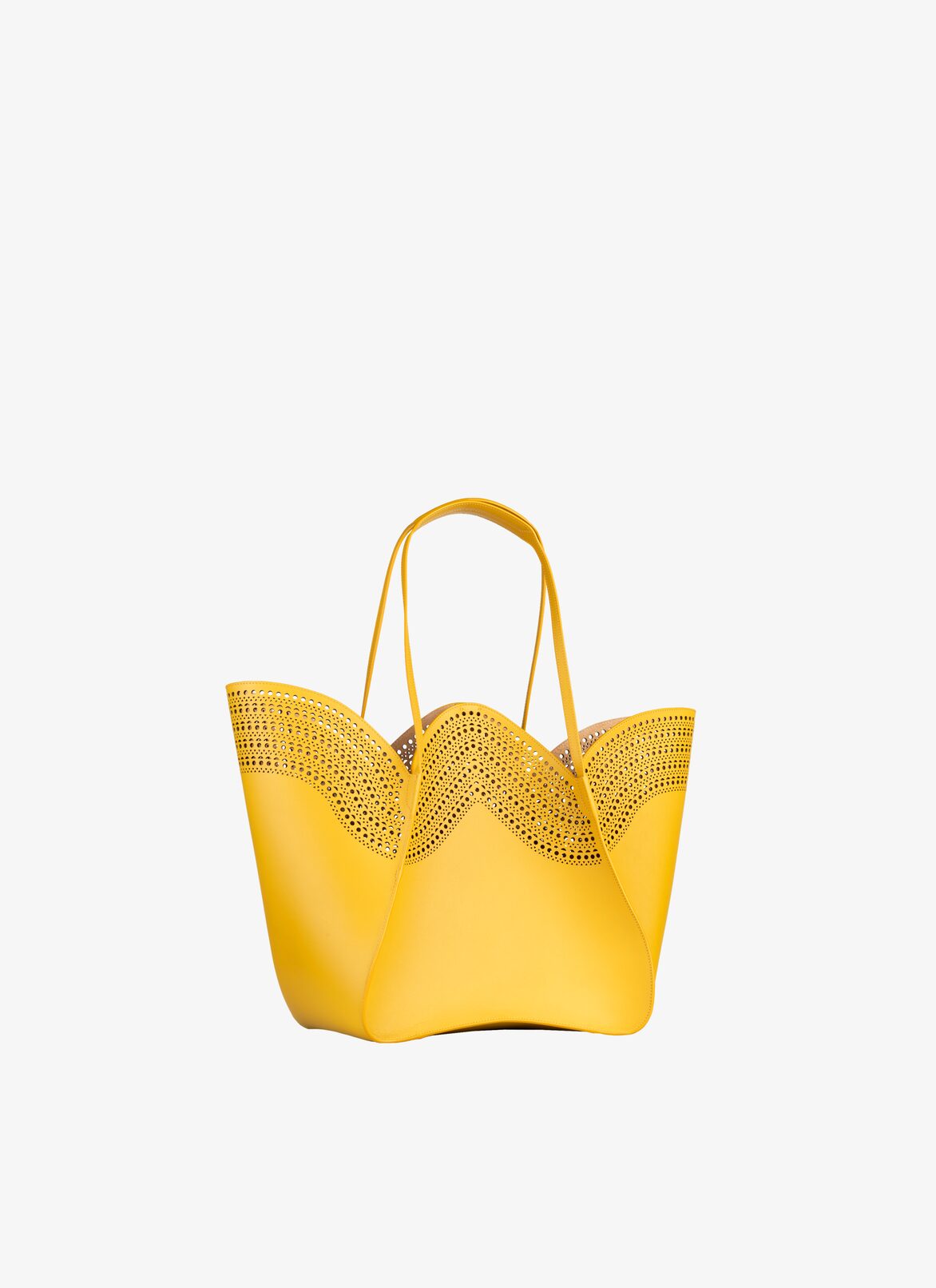 Handbags ALAÏA SAFFRON YELLOW HANDBAGS